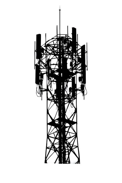 Render Tower Telecommunications — Stock Photo, Image
