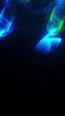 Güzel hareketli ışık arkaplan videosu