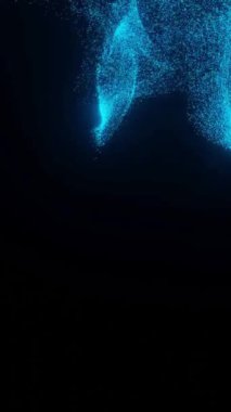 Güzel hareketli ışık arkaplan videosu