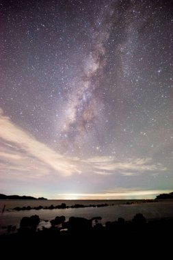 Samanyolu ve gökyüzündeki yıldızlar