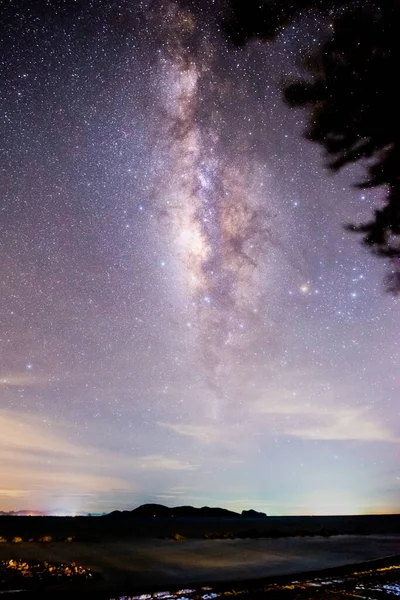 Молочный Путь Галактики Звездами Небом — стоковое фото