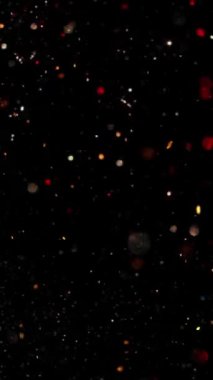 Gece gökyüzünde havai fişekler. Tatil arkaplanı.