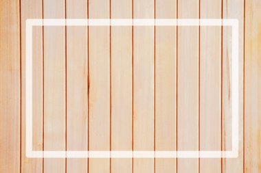 Natural wooden plank background with a white frame. Perfect for design, construction, and decoration projects. Rustic wood texture ideal for backdrops and creative artwork. clipart