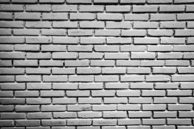 Yatay desenli, beyaz tuğla bir duvara yakın plan, arka plan, doku ve tasarım projeleri için mükemmel.