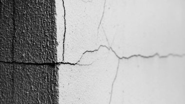 Çatlak beton duvar dokusu. grunge duvar dokusu.