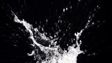 Kar ile soyut arkaplan