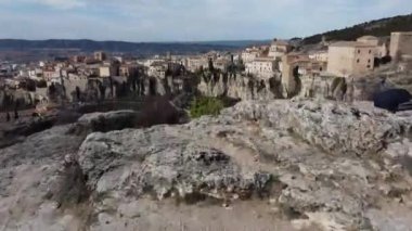 İspanya manzaralı dağlar doğa doğa kaya taşları