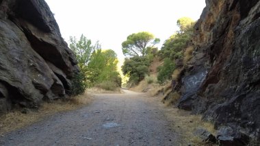 manzara manzarası doğa dağları ağaçlar İspanya bitkileri