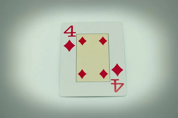カードゲームは内部ギャンブルシンボル運リスクカードを再生します — ストック写真