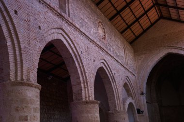 Kasaba mimarisi manzarası eski antik taş manzarası 