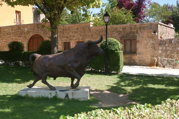 Скульптура Бурая Испанская Трава — стоковое фото