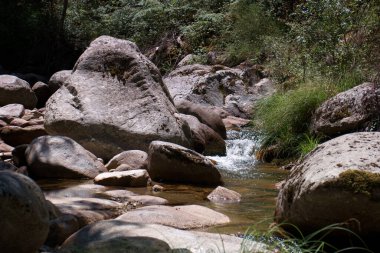 dağlar, manzara, doğa, doğa, ağaçlar, İspanya, yaz, doğa, açık hava, kayalar, su, nehir,