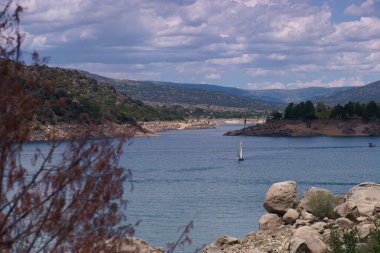 dağlar, manzara, doğa, doğa, ağaçlar, İspanya, yaz, doğa, açık hava, kayalar, su, nehir,