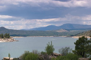 dağlar, manzara, doğa, doğa, ağaçlar, İspanya, yaz, doğa, açık hava, kayalar, su, nehir,