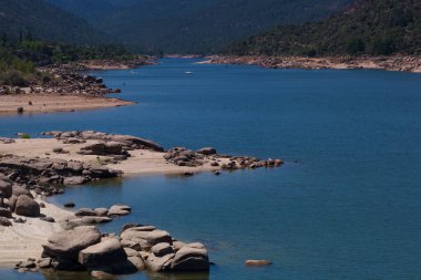 dağlar, manzara, doğa, doğa, ağaçlar, İspanya, yaz, doğa, açık hava, kayalar, su, nehir,