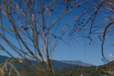 dağlar, manzara, doğa, ağaçlar, İspanya, yaz, doğa, açık hava, kayalar,