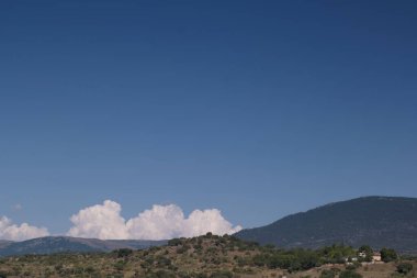 dağlar, manzara, doğa, ağaçlar, İspanya, yaz, doğa, açık hava, kayalar,