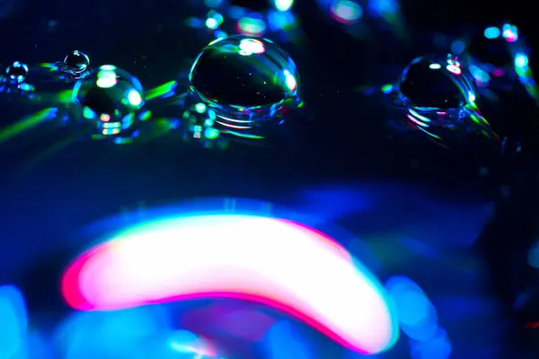 흐리게 반짝이 빛나는 흐리게 다채로운 아름다운 디자인 — 스톡 사진