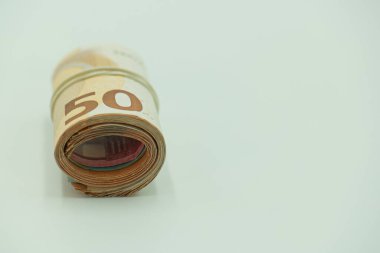 banknot, para, para, finans, nakit, zenginlik, finans, banka, yatırım, zengin, bankacılık, kağıt, fatura, arkaplan, başarı, beyaz,