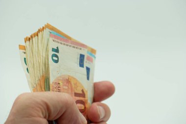 banknot, para, para, finans, nakit, zenginlik, finans, banka, yatırım, zengin, bankacılık, kağıt, fatura, arkaplan, başarı, beyaz,