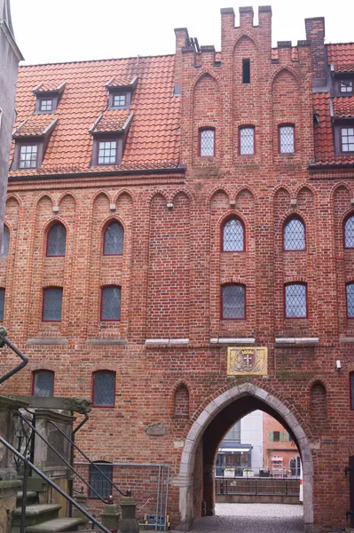 Gdansk Poland Urban Town Building City Street European City Scape —  Fotos de Stock