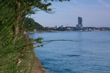 Sahil şeridi, deniz manzarası, sahil kıyısı, manzara, sahne, ufuk, su, manzara, yaz manzarası, seyahat, doğa, güzel, gün batımı,