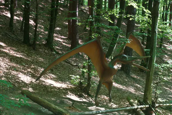 Jurassic Förhistorisk Dinosaurie Dinosaurier Varelse Djurliv Djur Monster Reptil Grön — Stockfoto