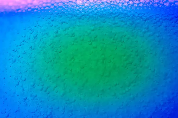Voda Tekutina Bublina Kapky Zem Makro Zblízka Textura Světlé Transparentní — Stock fotografie
