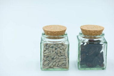 yemek, kavanoz, cam, meta, kap, cam, nesne, şeffaf, şeffaf, şeffaf, izole edilmiş, beyaz,