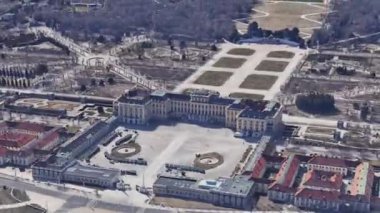 Austria Vienna bird's eye view of the city in sunny weather architecture travel tourism