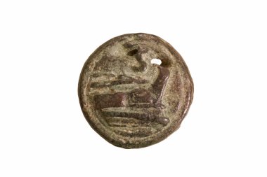 Roma İmparatorluğu döneminden kalma antika paralar, eski bir ödeme aracı.
