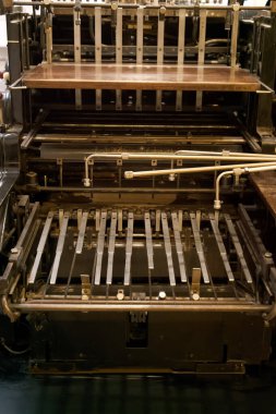 20. yüzyıl matbaası, profesyonel baskı için bir yazıcı aygıtı