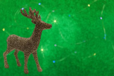 Noel 'in parlak arka planı, güzel desenler ve Noel aletleri.