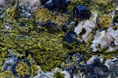 Mineral yapının güzel renkli bir arkaplan olarak fotoğrafı