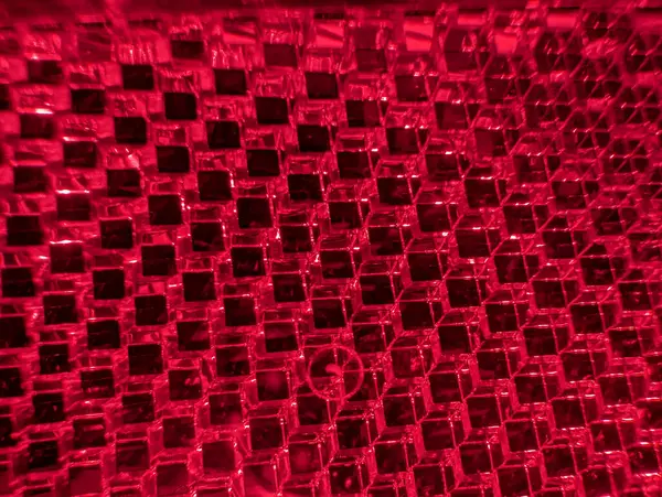 Bir araba lambasının fotoğrafından yapılan soyut arkaplan