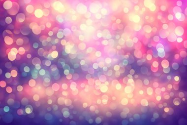 Multi color glitter sparkle background, colorful bokeh texture