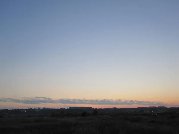 Amazing Sky Sunset Horizon — Stock Photo, Image