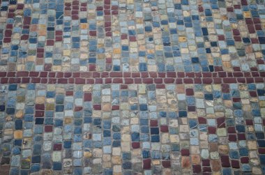 Colorful ancient authentic cobblestone city of Lviv Ukraine. Photo texture.