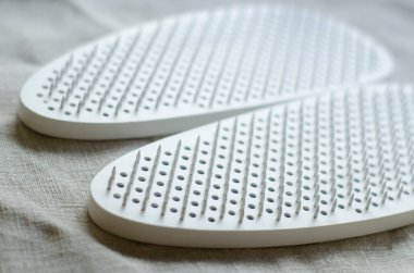 Ayakta durmak için çivili Sadhu tahtası. Yoga aksesuar makro fotoğraf.