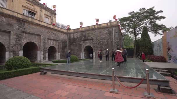 Hanoi Vietnam January 2023 Archaeological Excavations Thang Long Imperial Citadel — 图库视频影像