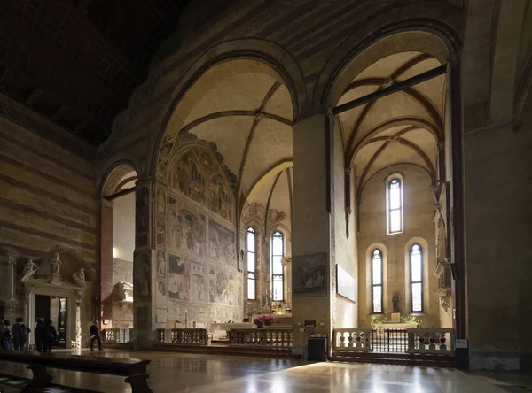 Padova Itálie Duben 2023 Vnitřní Pohled Kostel Eremitani Centru Města — Stock fotografie