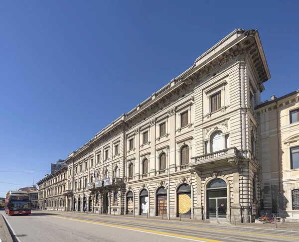 Padwa Włochy Kwiecień 2023 Widok Zewnętrzny Pałacu Zuckermann Muzeum Zbiorami — Zdjęcie stockowe