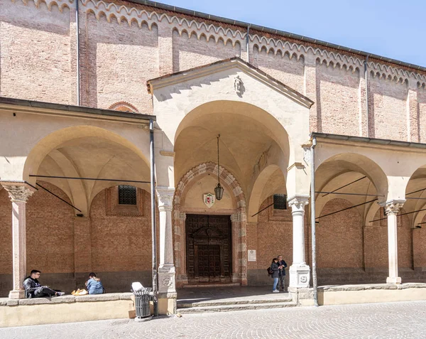 Padua Italien April 2023 Yttre Utsikt Över Kyrkan Santa Maria — Stockfoto