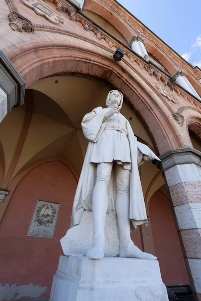 Padua Italien April 2023 Statyn Giotto Stadens Centrum — Stockfoto