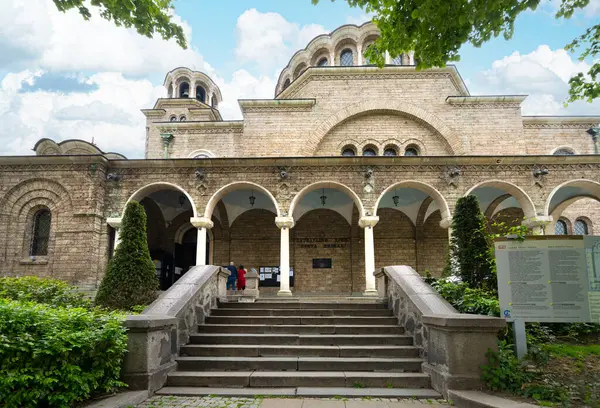 Sofia Bulgaria Maggio 2023 Vista Esterna Della Cattedrale Ortodossa Santa — Foto Stock