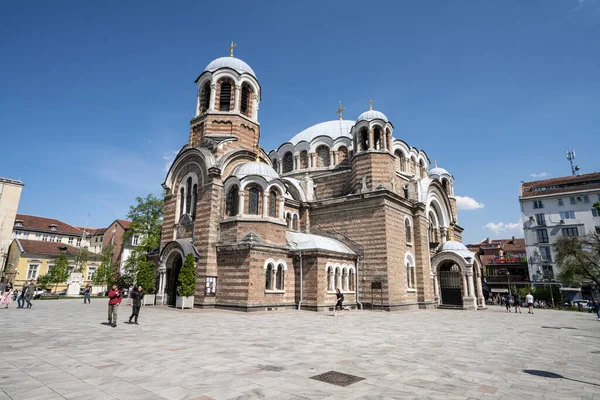 Sofia Bulgarien Maj 2023 Yttre Syn Kyrkan Sju Helgonen Stadens — Stockfoto