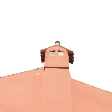 Geleneksel evdeki şömine.