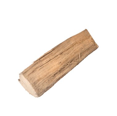 Şeffaf bir yüzeyde yakacak odun