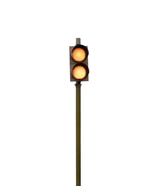 Átlátszó Hátterű Közlekedési Lámpa — Stock Fotó