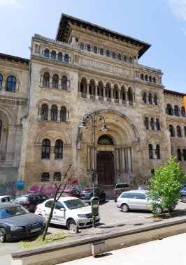 Bükreş, Romanya. Şehir merkezindeki 